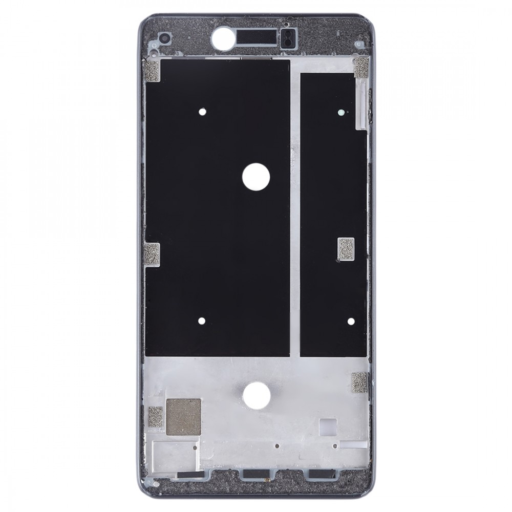 Front Housing LCD Frame Bezel Plate for BQ Aquaris U Plus(Black)  BQ Aquaris U Plus